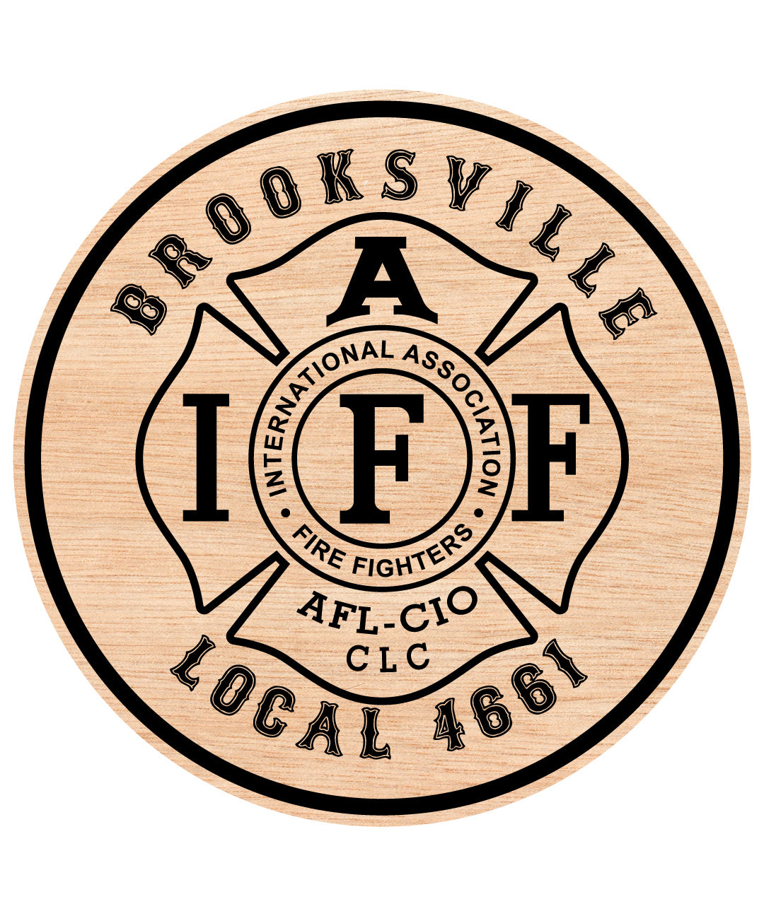 Brooksville Professional Firefighters Local Logo