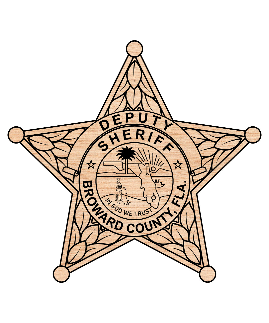Broward County Deputy Sheriff Badge