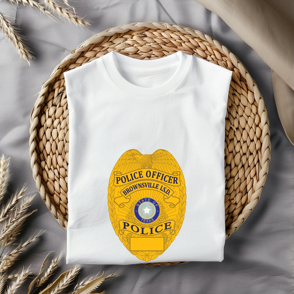 Brownsville I.S.D. Police Officer Badge Color File