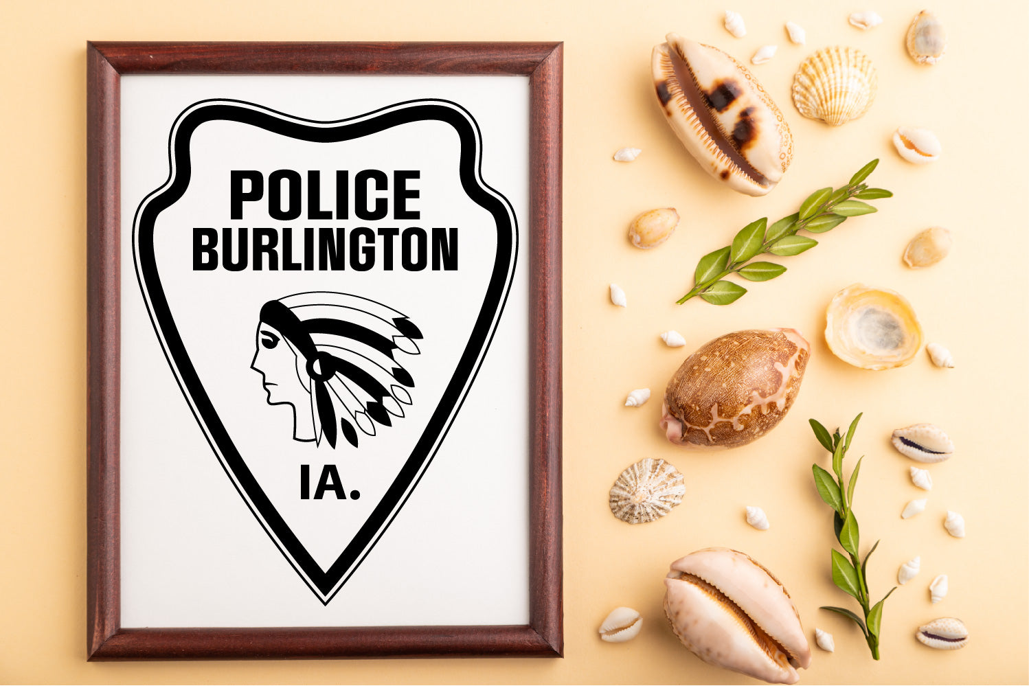Burlington Police Badge SVG – Digital Download