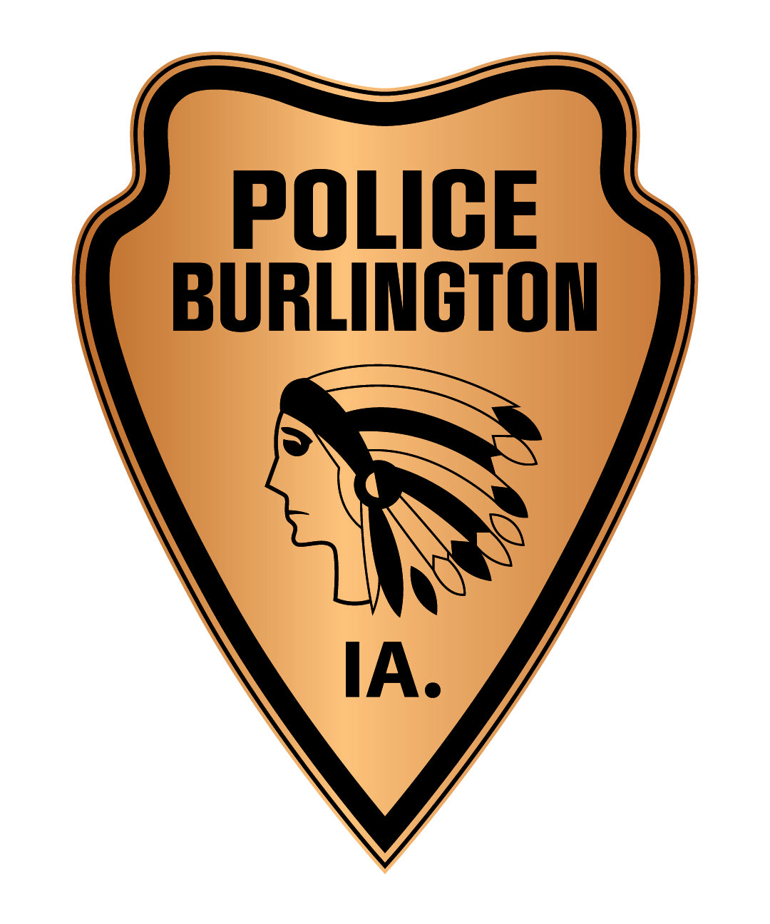 Burlington Police Badge SVG – Digital Download