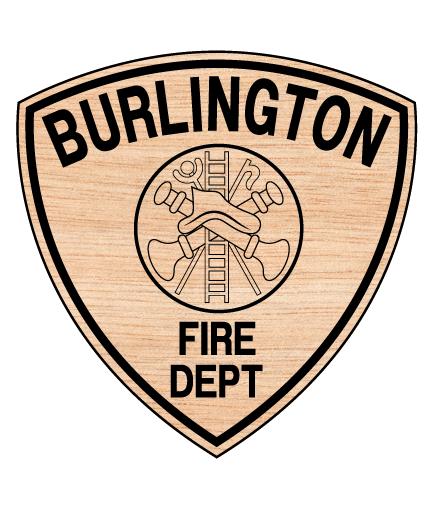 Burlington Fire Department Patch SVG, Burlington Firefighter Patch Vector, Burlington Fire Dept SVG Emblem, Firefighter Patch Logo Vector SVG, #support