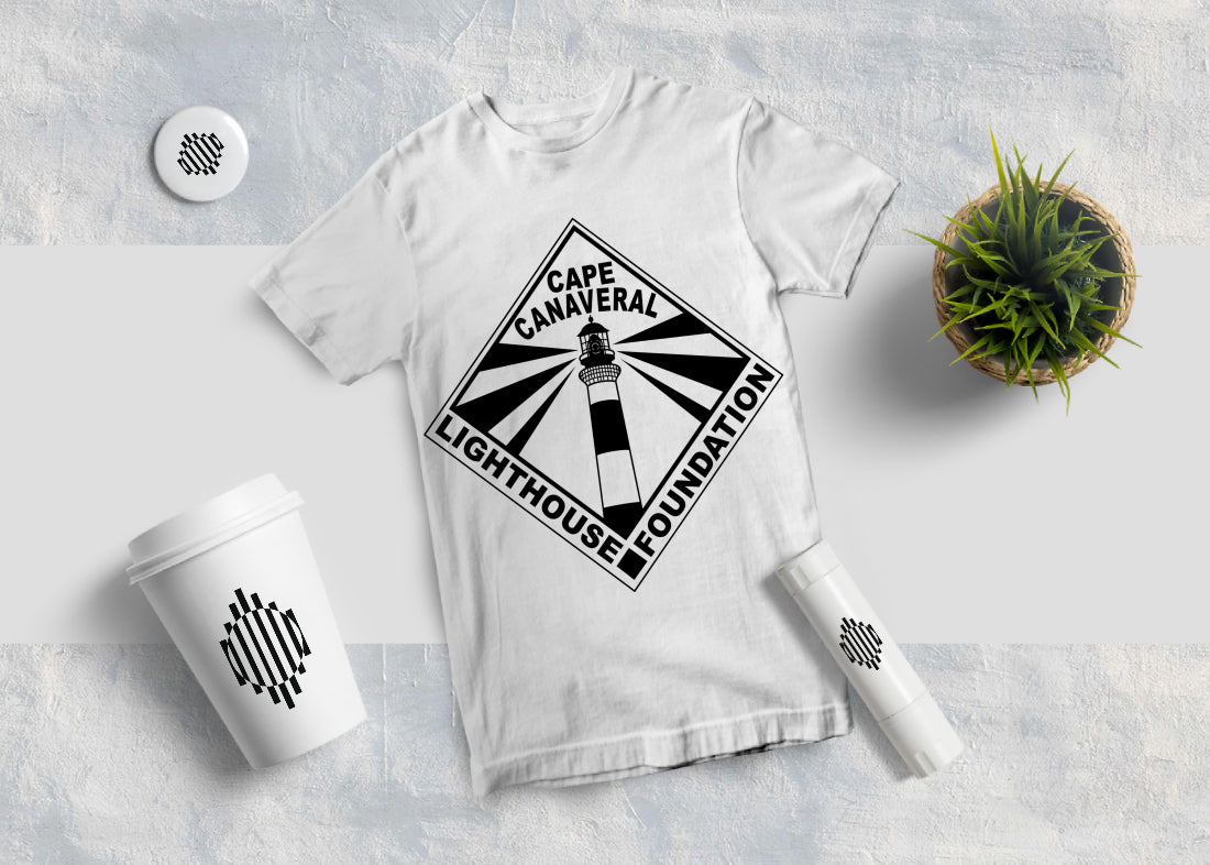 Cape Canaveral Lighthouse Logo, Florida