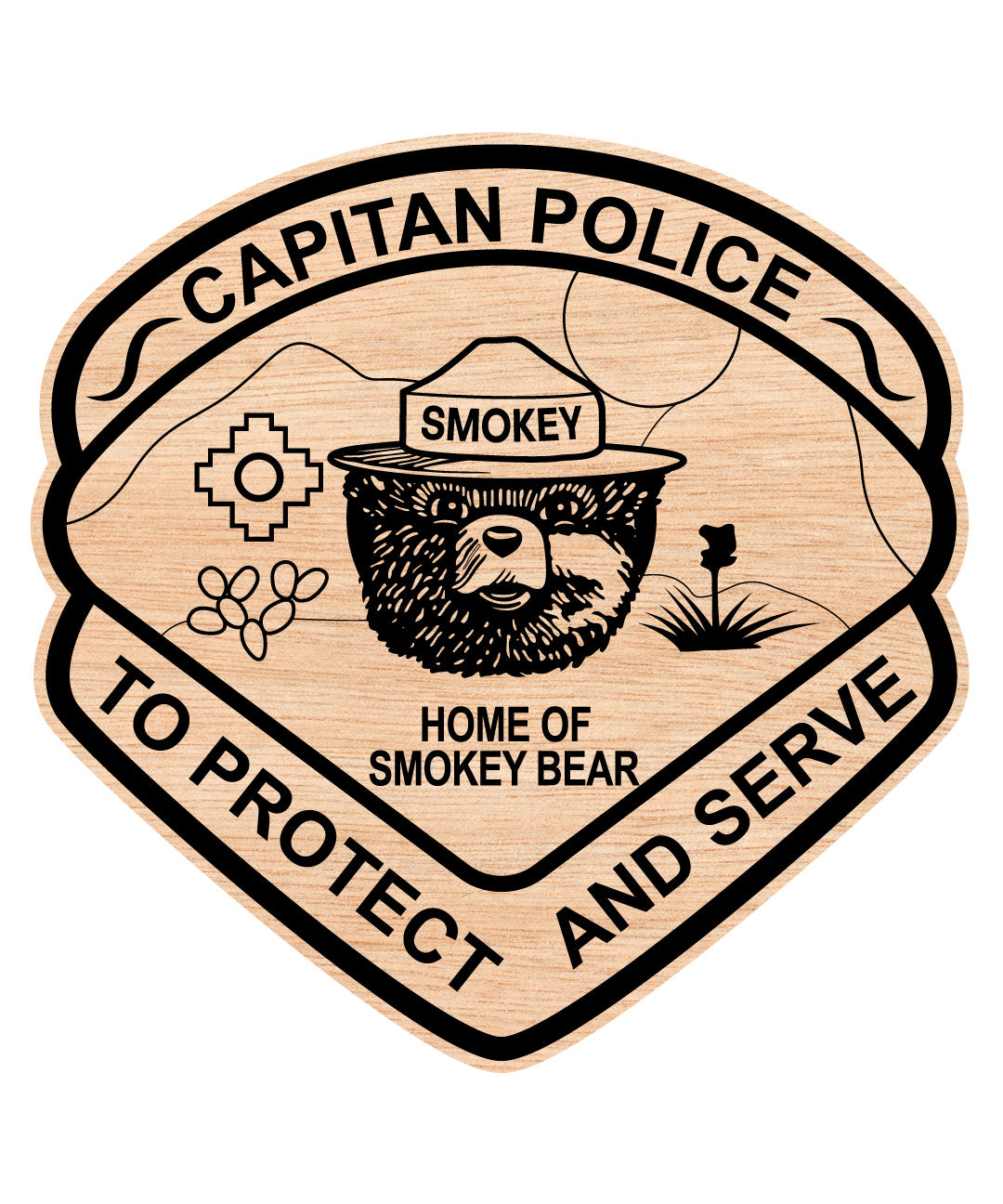 Capitan police Logo