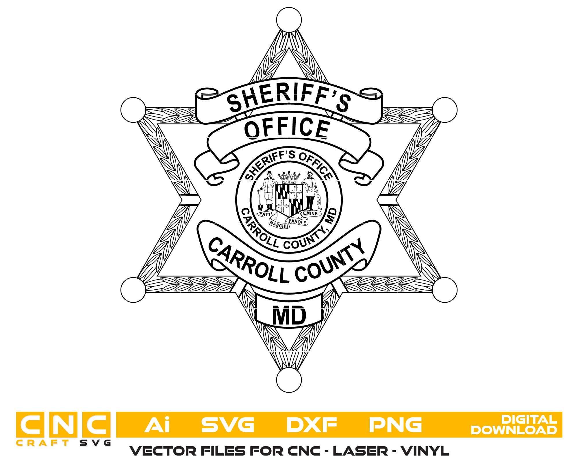 Carroll County Sheriff's Office Badge