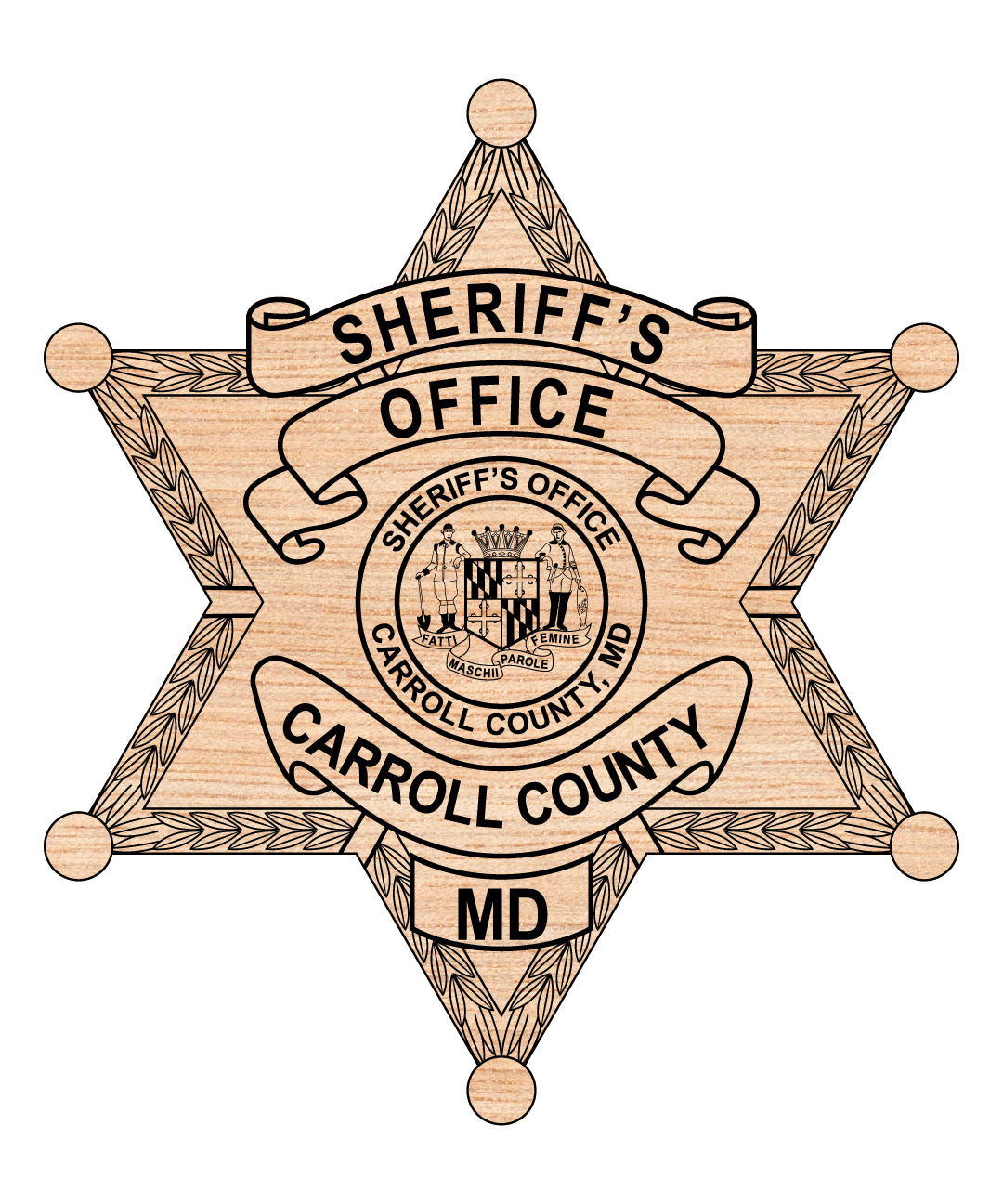 Carroll County Sheriff's Office Badge