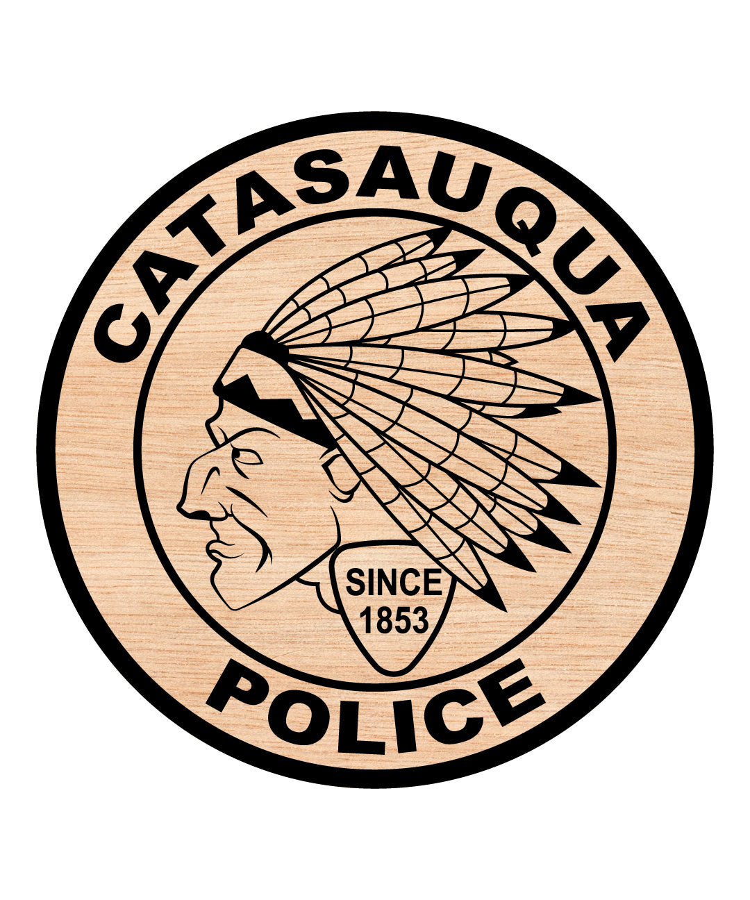 Catasauqua Police Department Patch SVG, Pennsylvania Police Patch Vector, Catasauqua Law Enforcement Emblem, Police Shield SVG Design, Catasauqua PD Patch