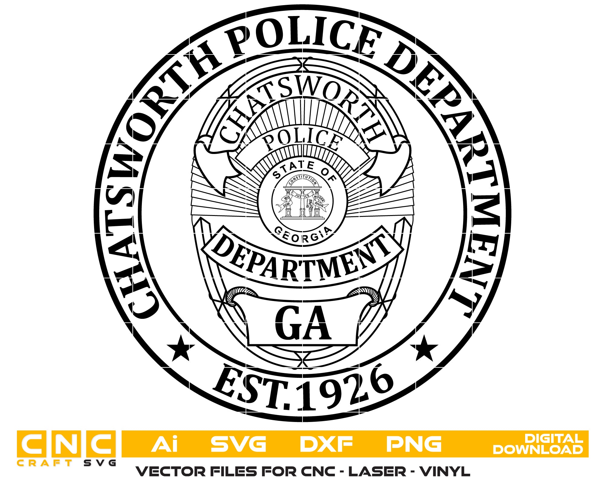 Chatsworth Police Badge
