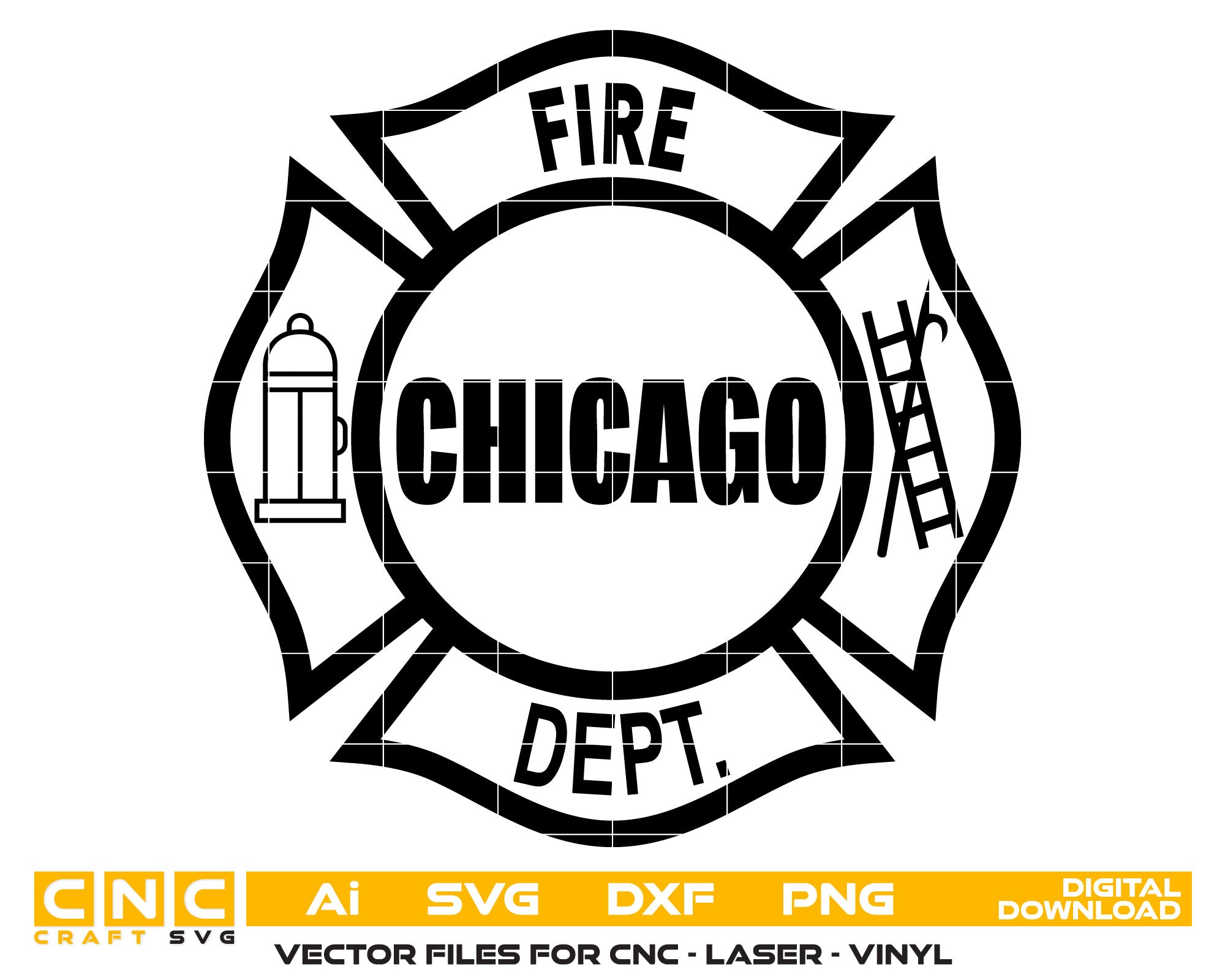 Chicago Fire Department Patch