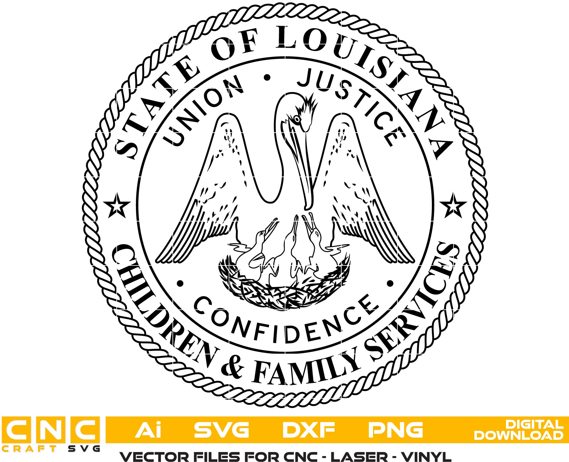 Children & Family Services Tha Great Seal of the State of Louisiana