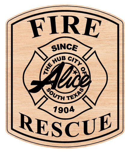City Of Alice Fire Department Patch, Texas