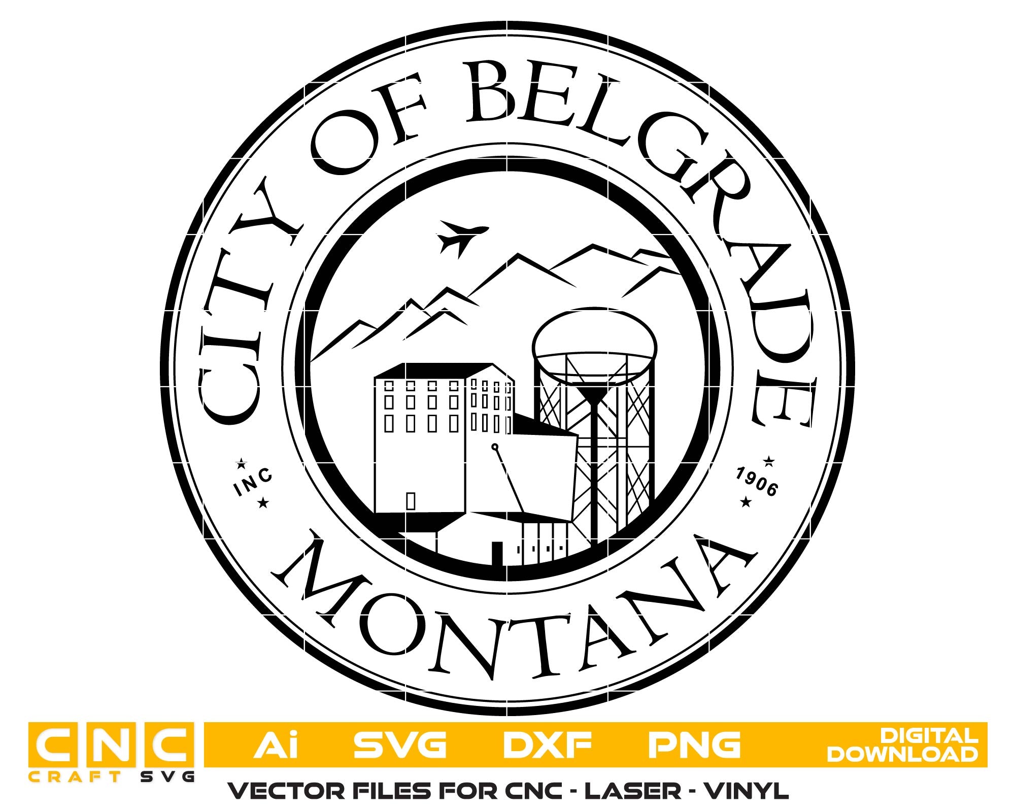 City Of Belgrade, Montana Seal