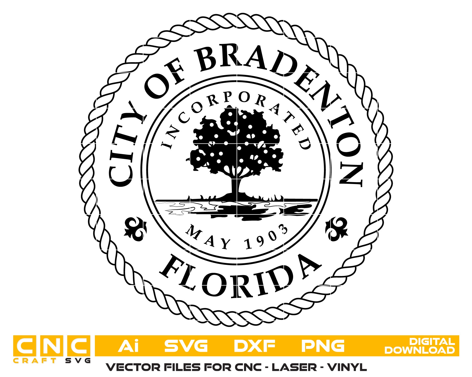 City Of Bradenton Florida Seal