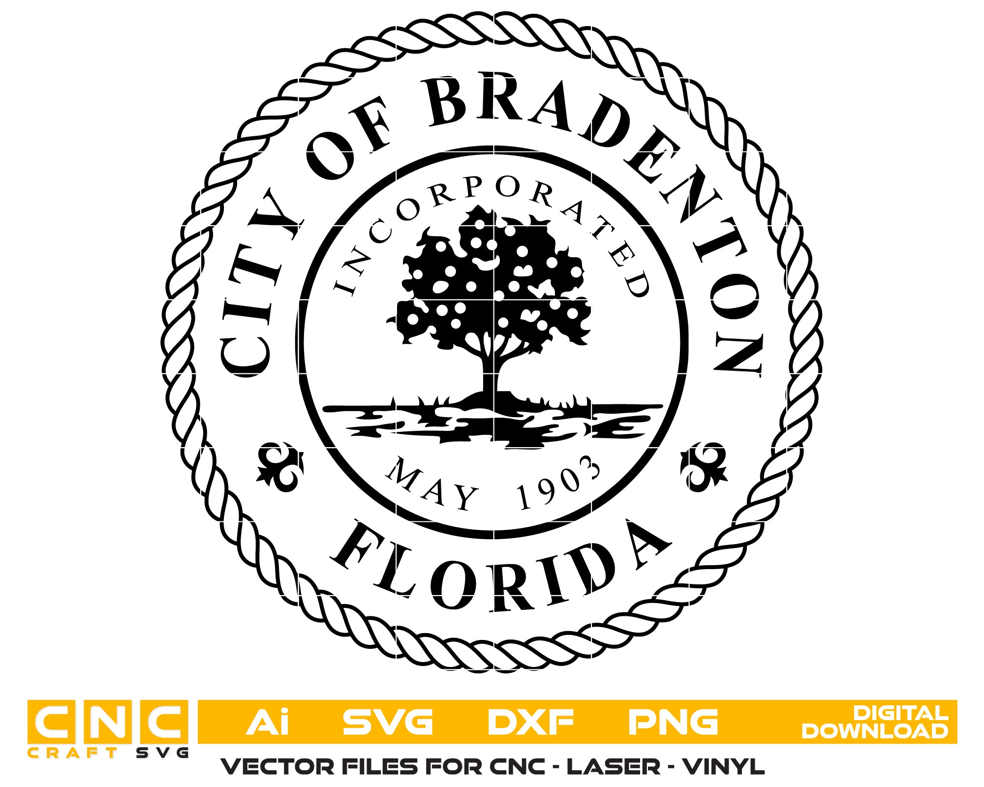 City of Bradenton Florida Seal