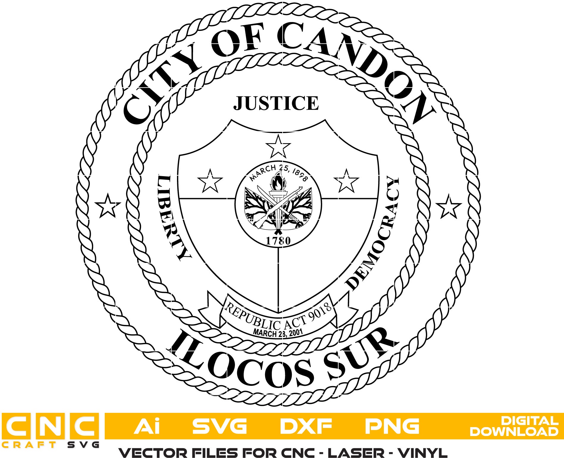 City Of Candon ILocos Sur Seal