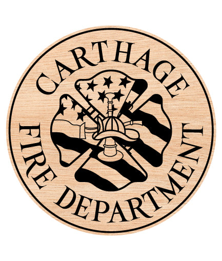 City Of Carthage Fire Department Badge