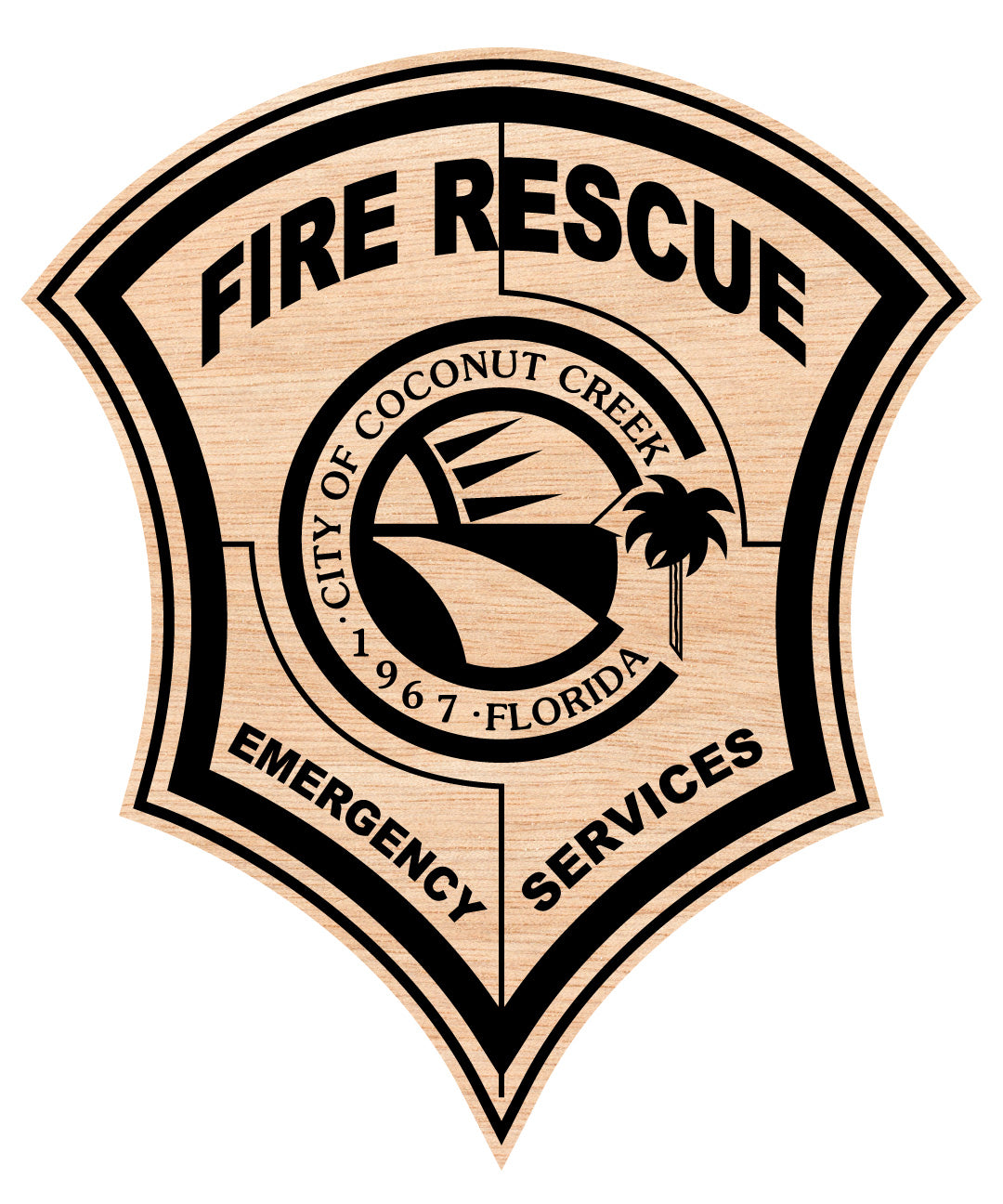 City Of Coconut Creek Fire Rescue Logo