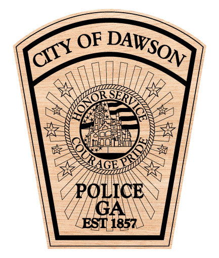 City Of Dawson Police Department Patch