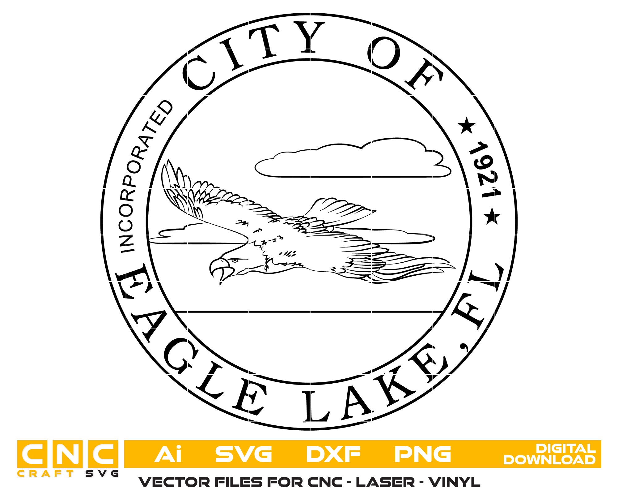 City Of Eagle Lake Florida Seal