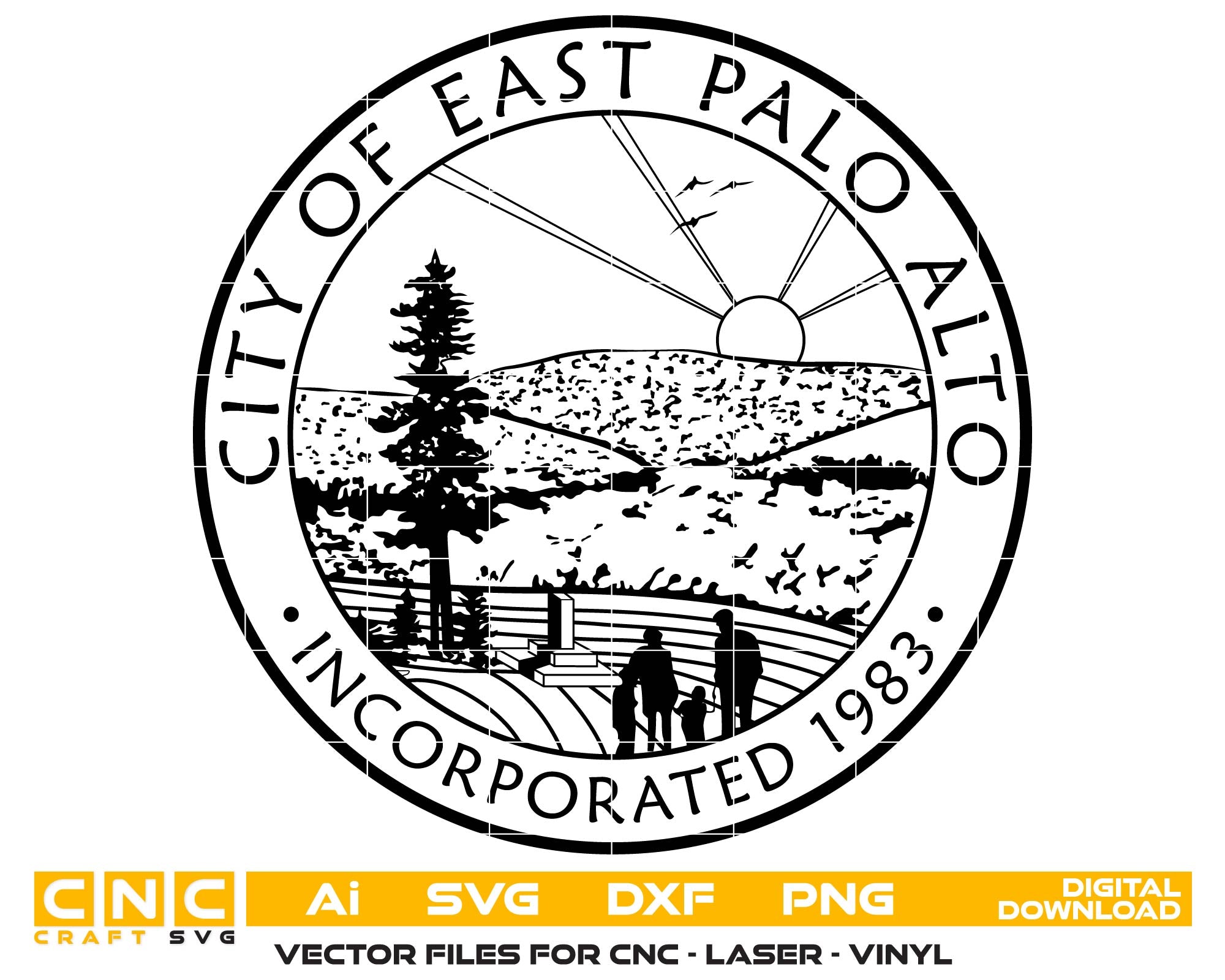City Of East Palo Alto Seal, California