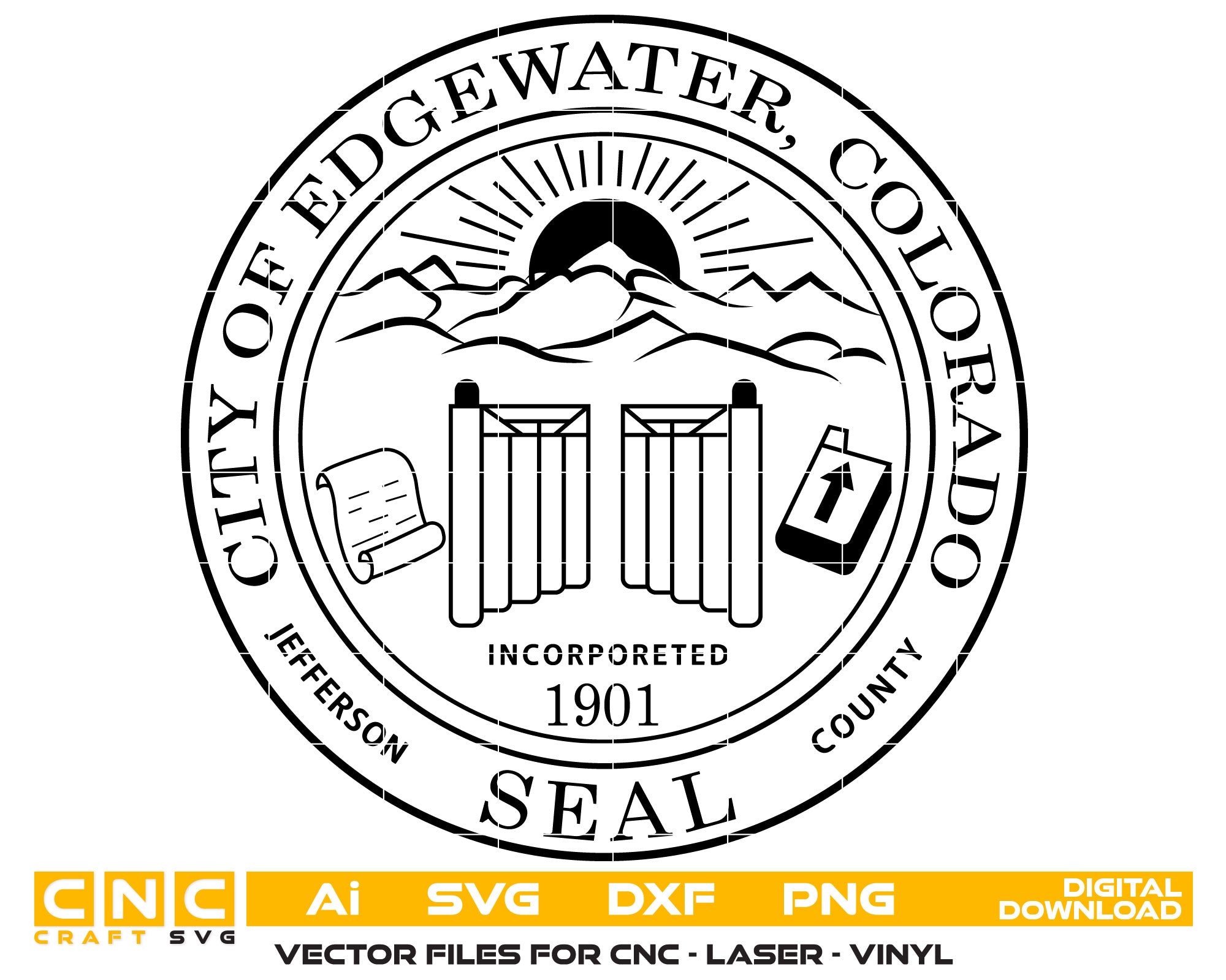 City Of Edgewater, Colorado Seal