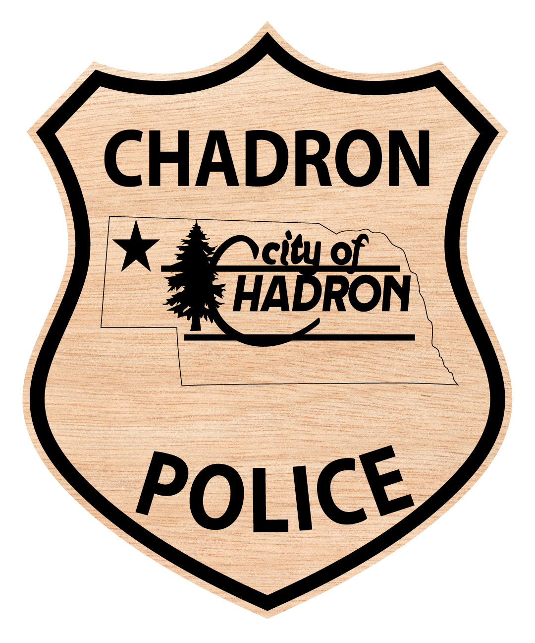 City Of Chadron Chadron Police Badge