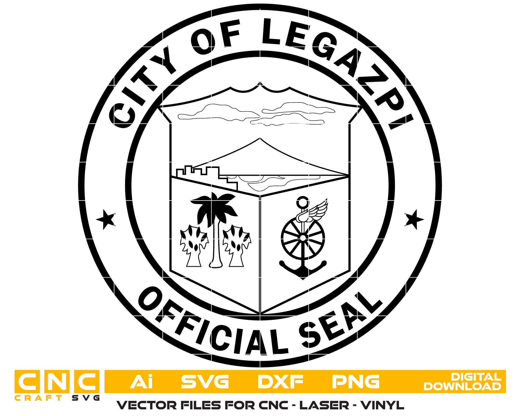 City Of Legazpi Official Seal