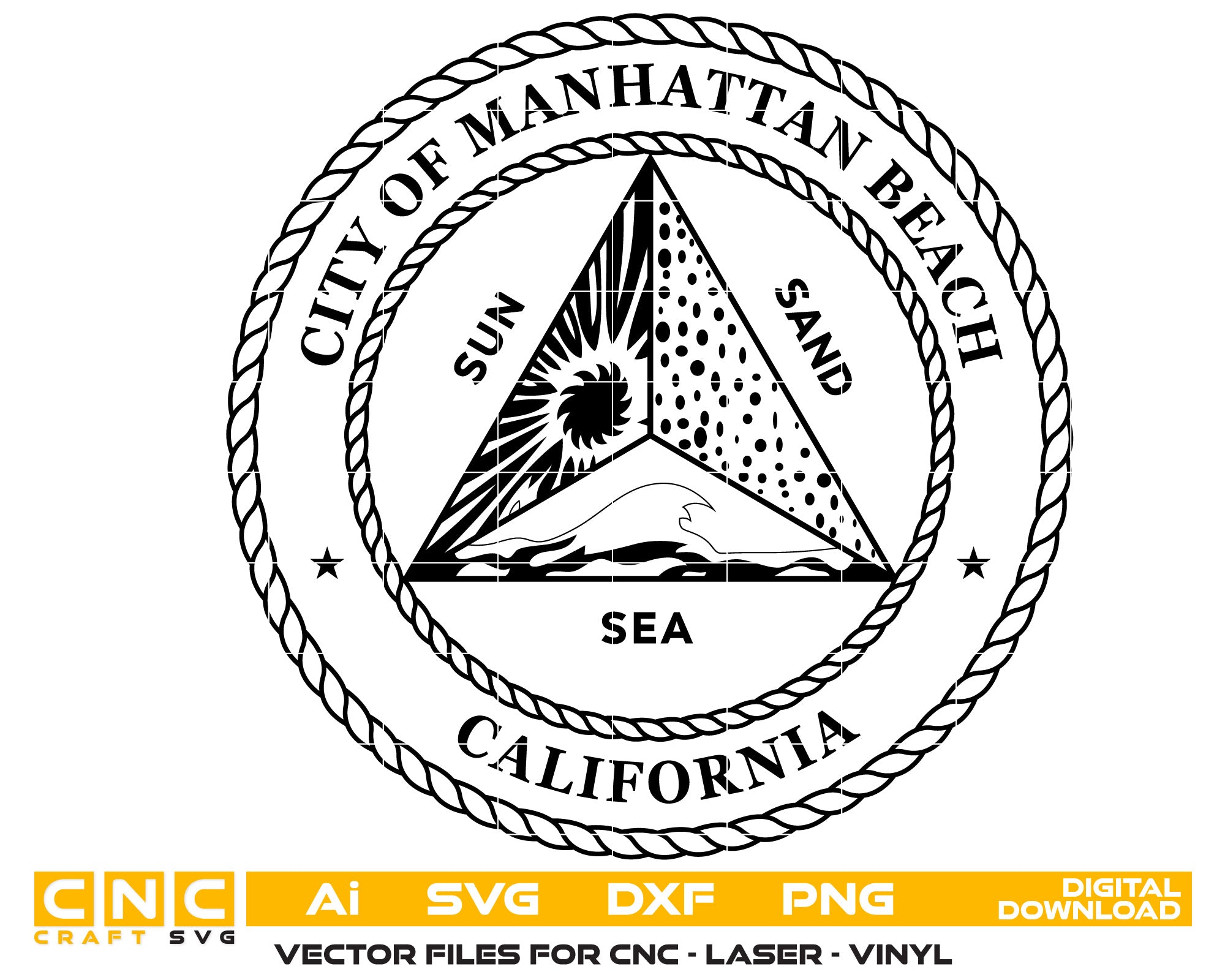 City Of Manhattan Beach California Seal