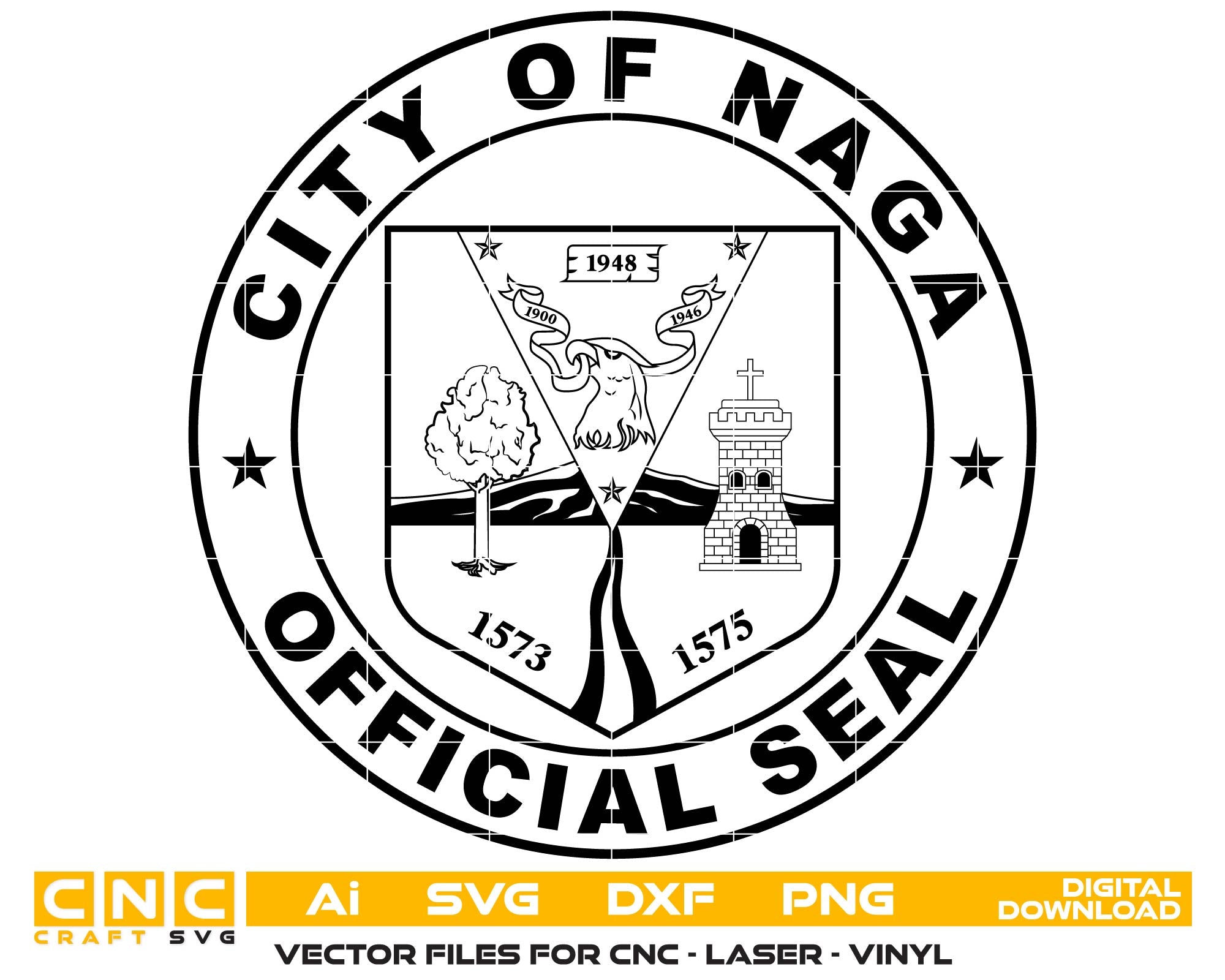 City Of Naga Official Seal