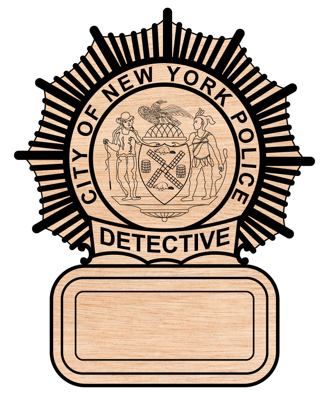 City Of New York Police Detective Badge