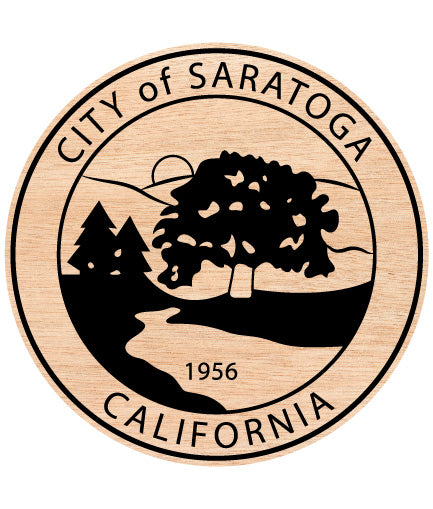 Sello de la Ciudad de Saratoga California