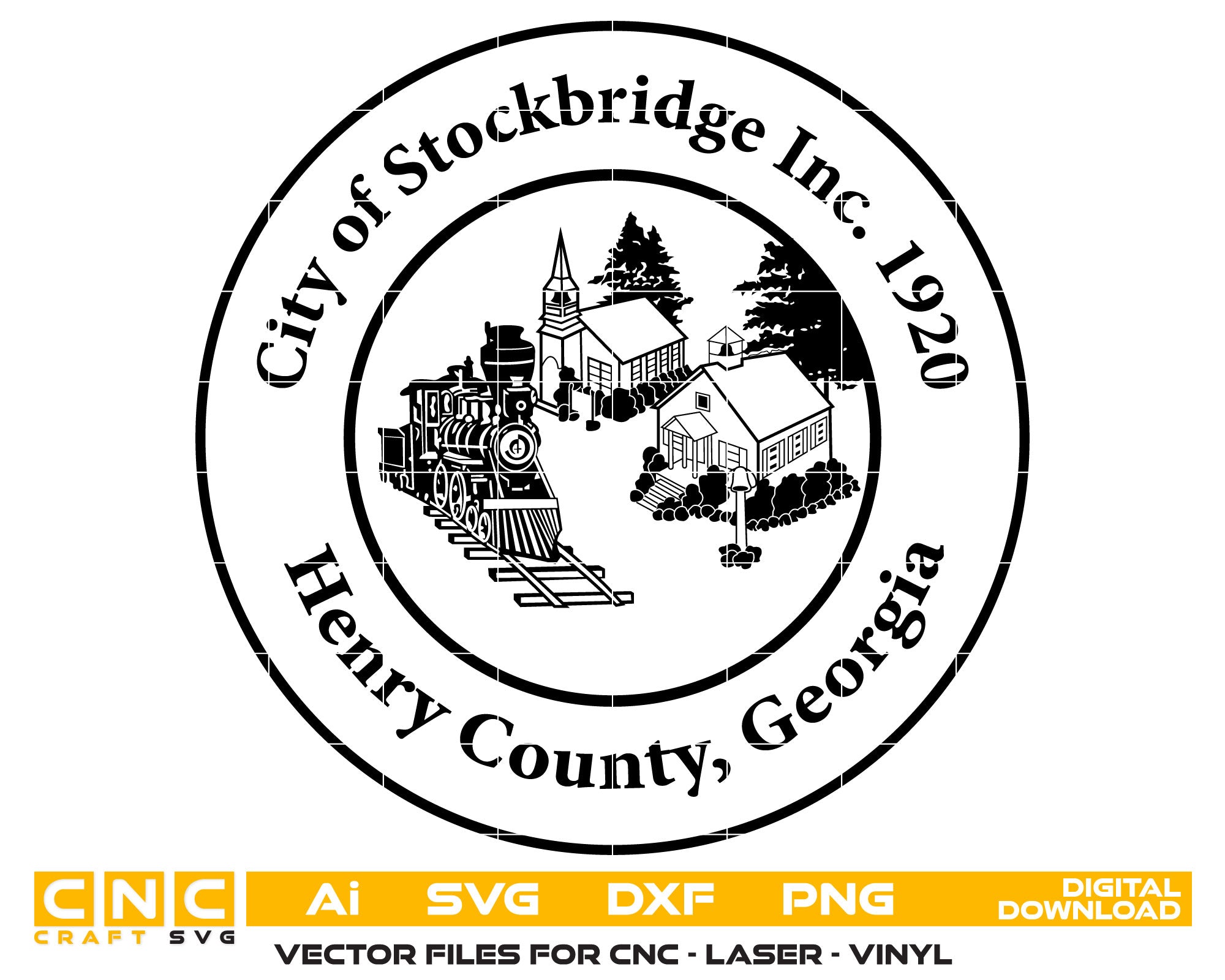 City Of Stockbridge Georgia Seal