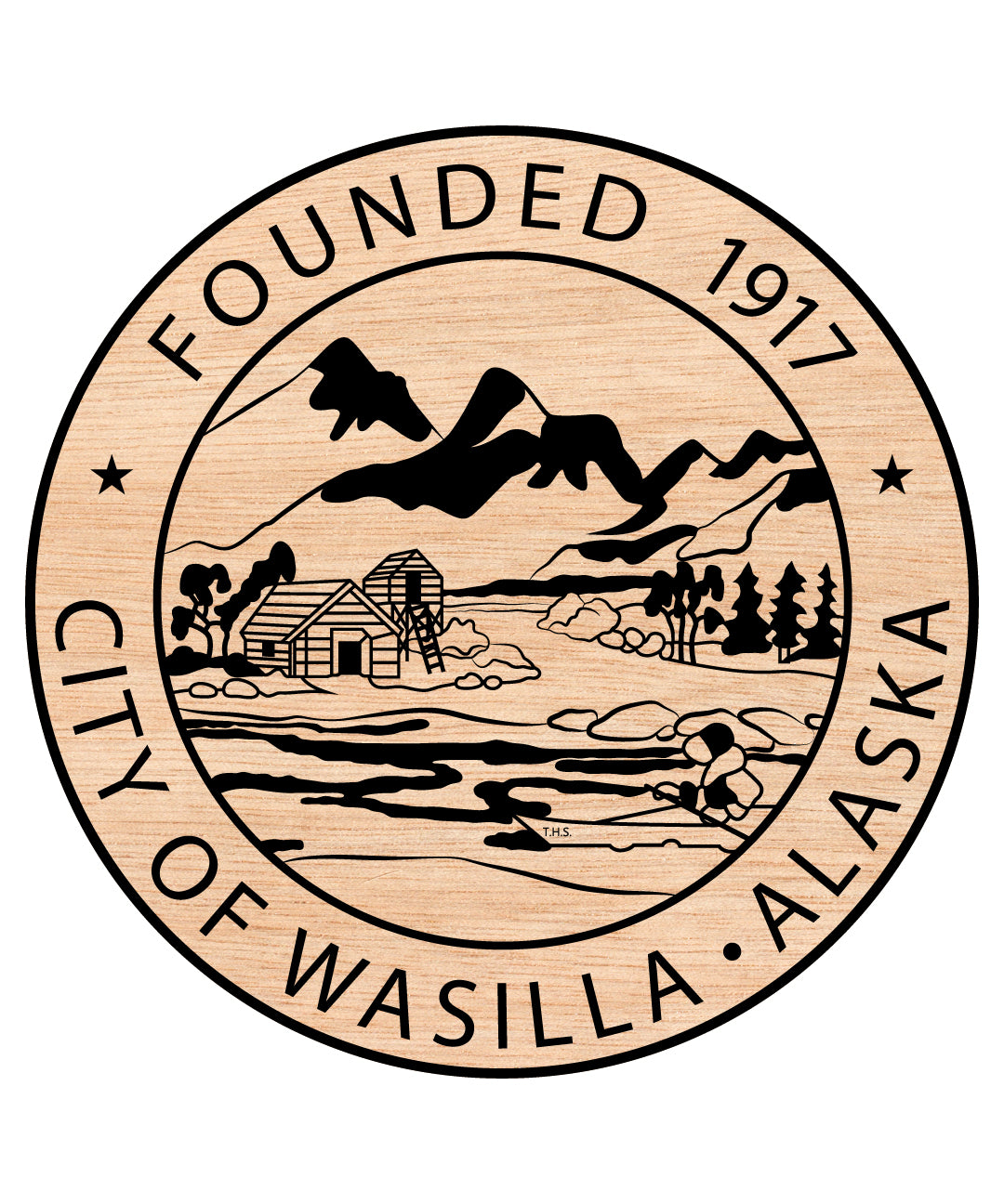 City Of Wasilla Seal SVG