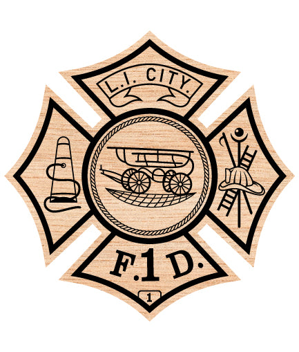 City Queens Astoria Engine Badge