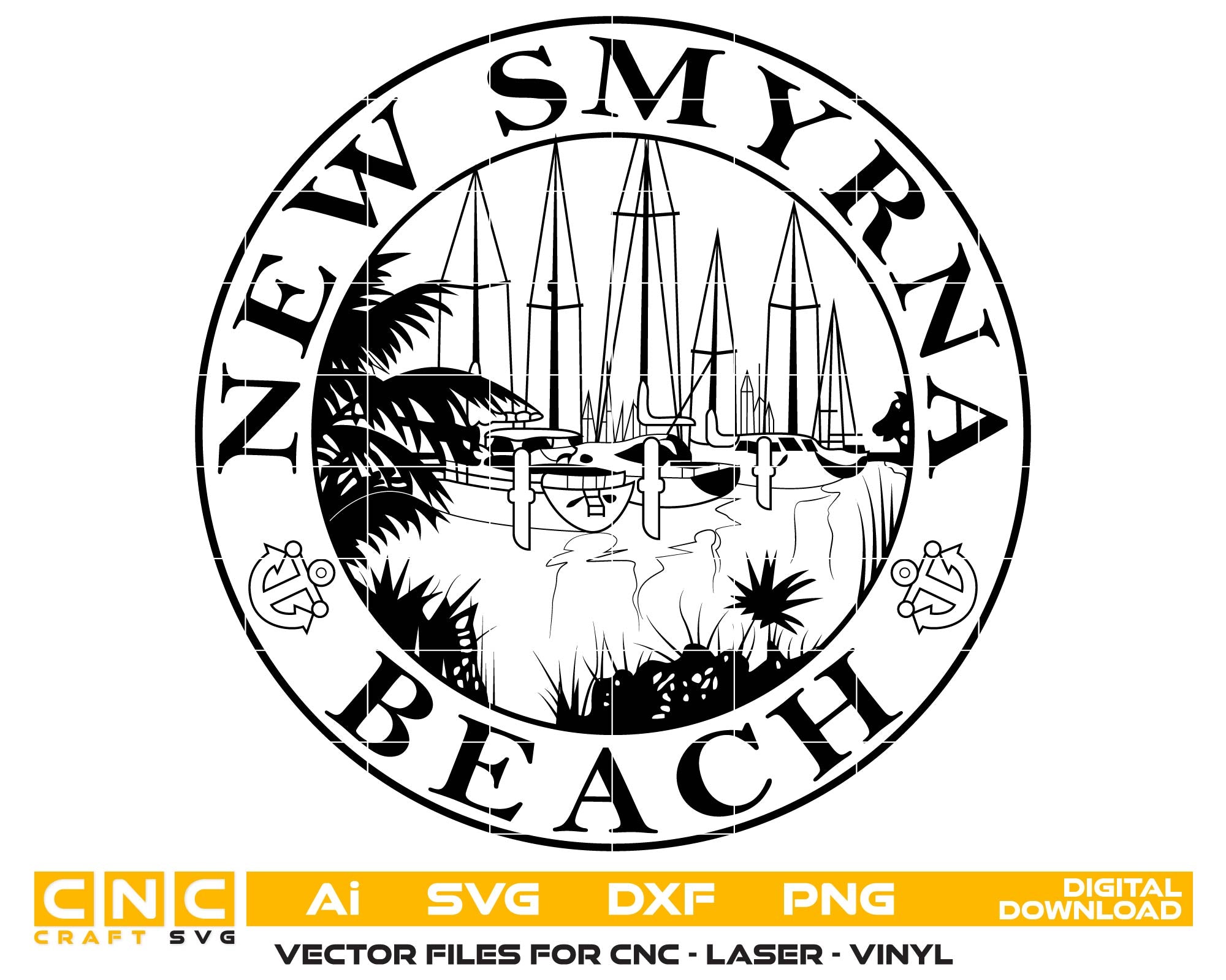 City Seal of New Smyrna Beach, Florida
