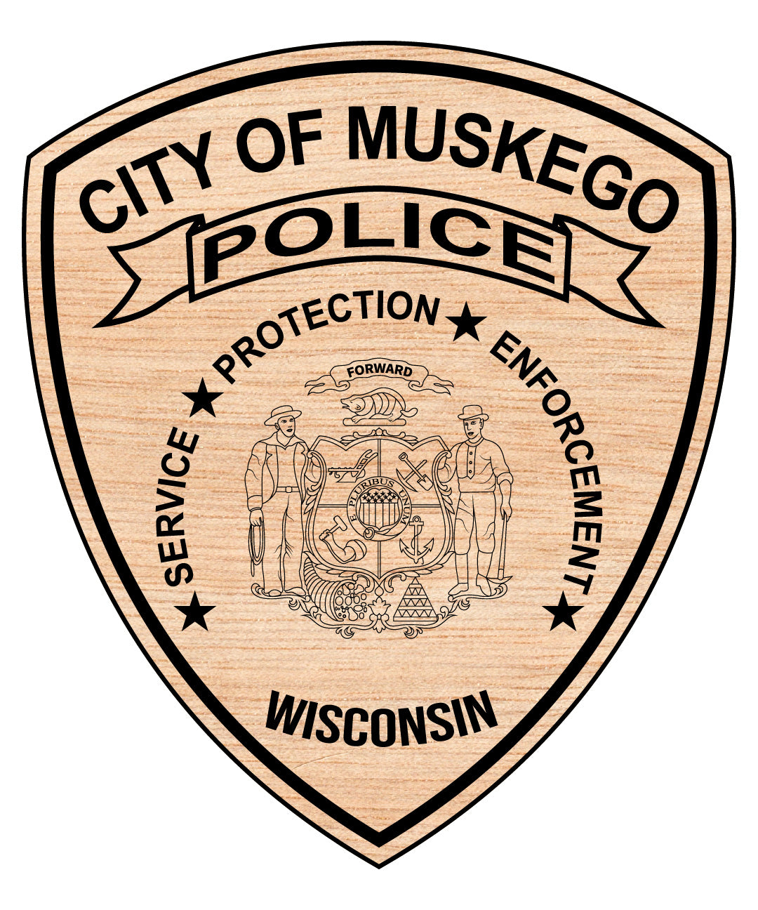 Wisconsin Police Patch
Muskego Police Patch
Police Department Patch
Police Badge SVG