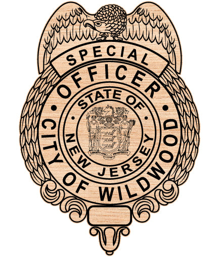 city of wildwood special officer badge svg, wildwood police special officer badge vector, wildwood nj police svg emblem, wildwood law enforcement badge svg, wildwood special officer svg file