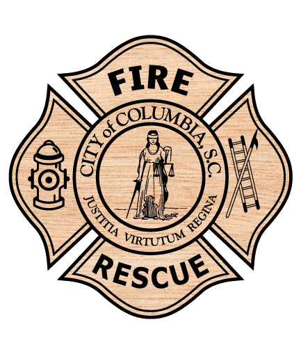 city of columbia fire rescue badge svg, columbia south carolina fire badge vector, columbia sc fire department svg emblem, south carolina firefighter badge svg, #support