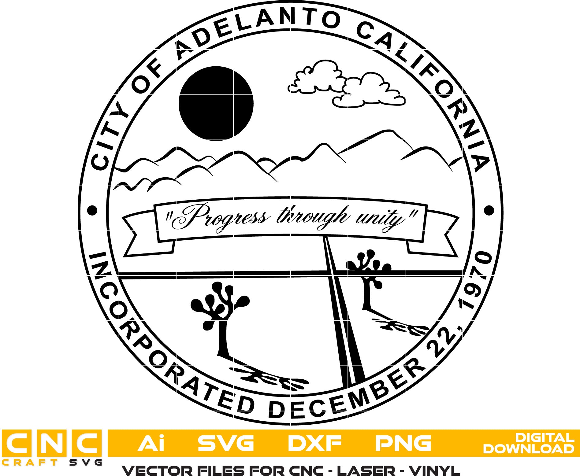 City of Adelanto Seal, California