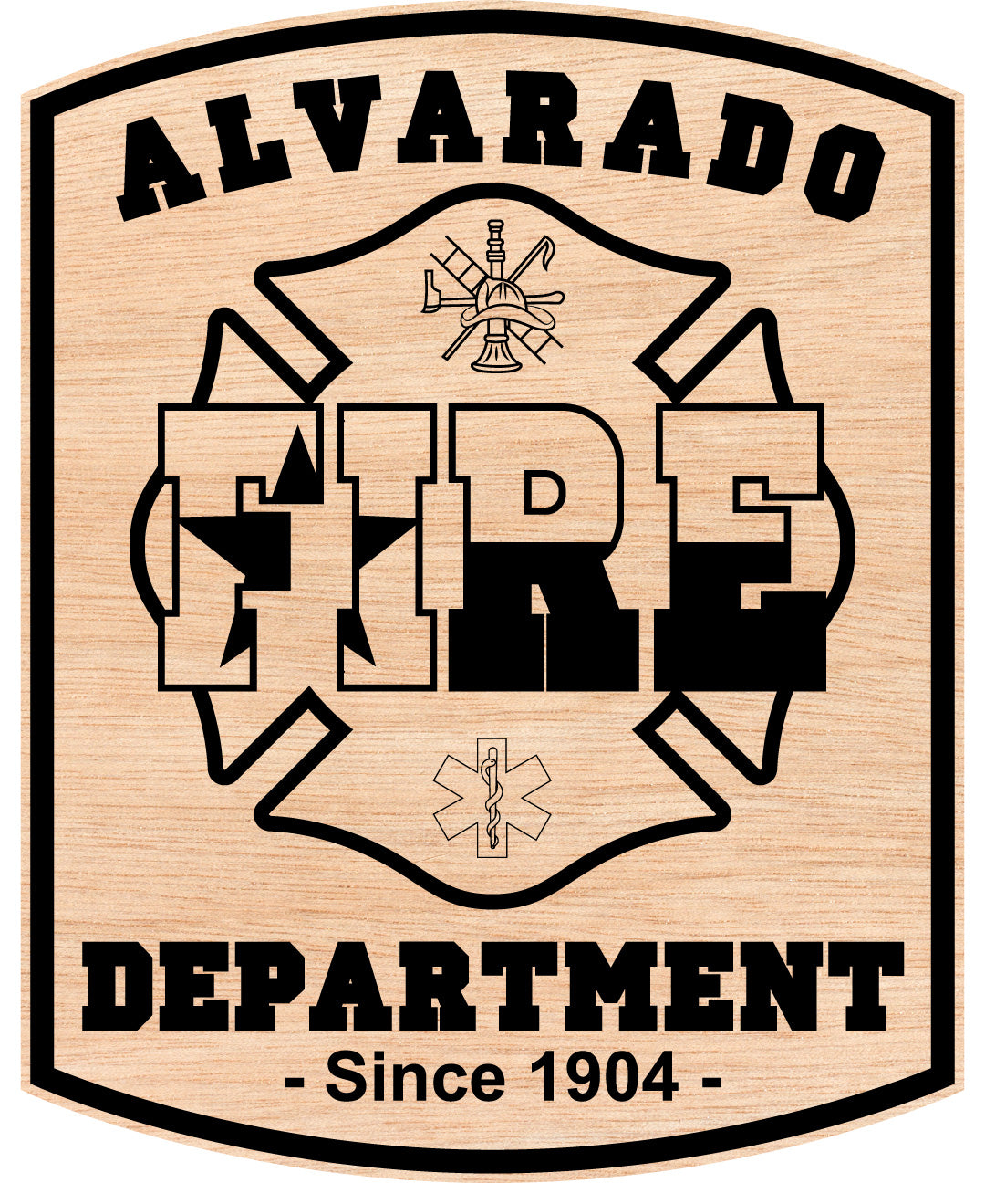 City of Alvarado Fire Department Badge