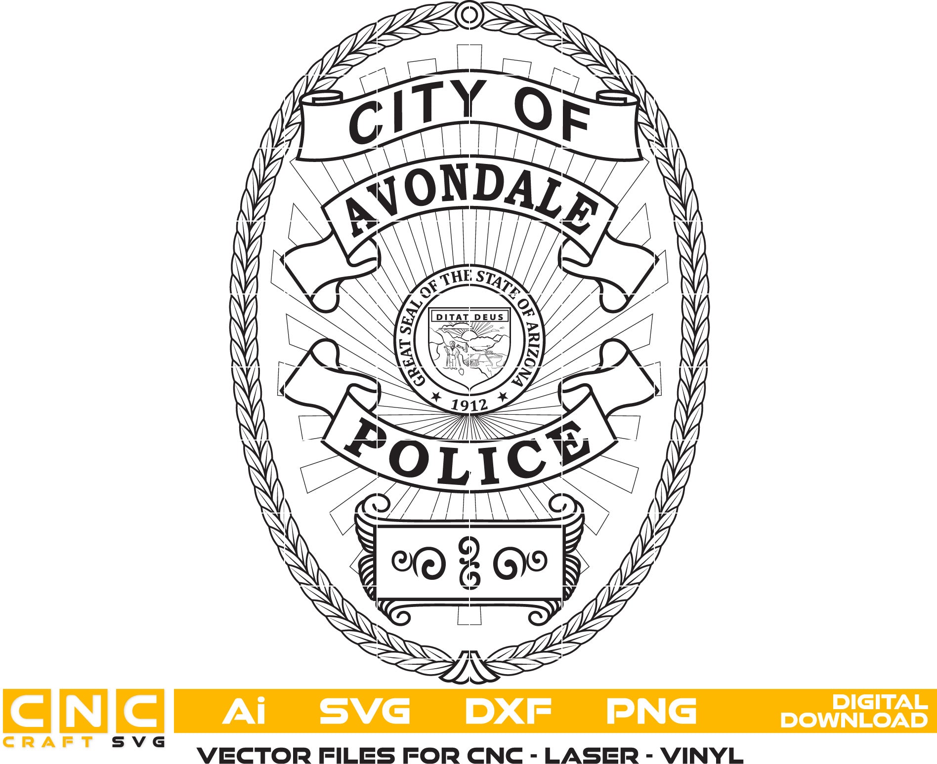 City of Avondale Police Badge