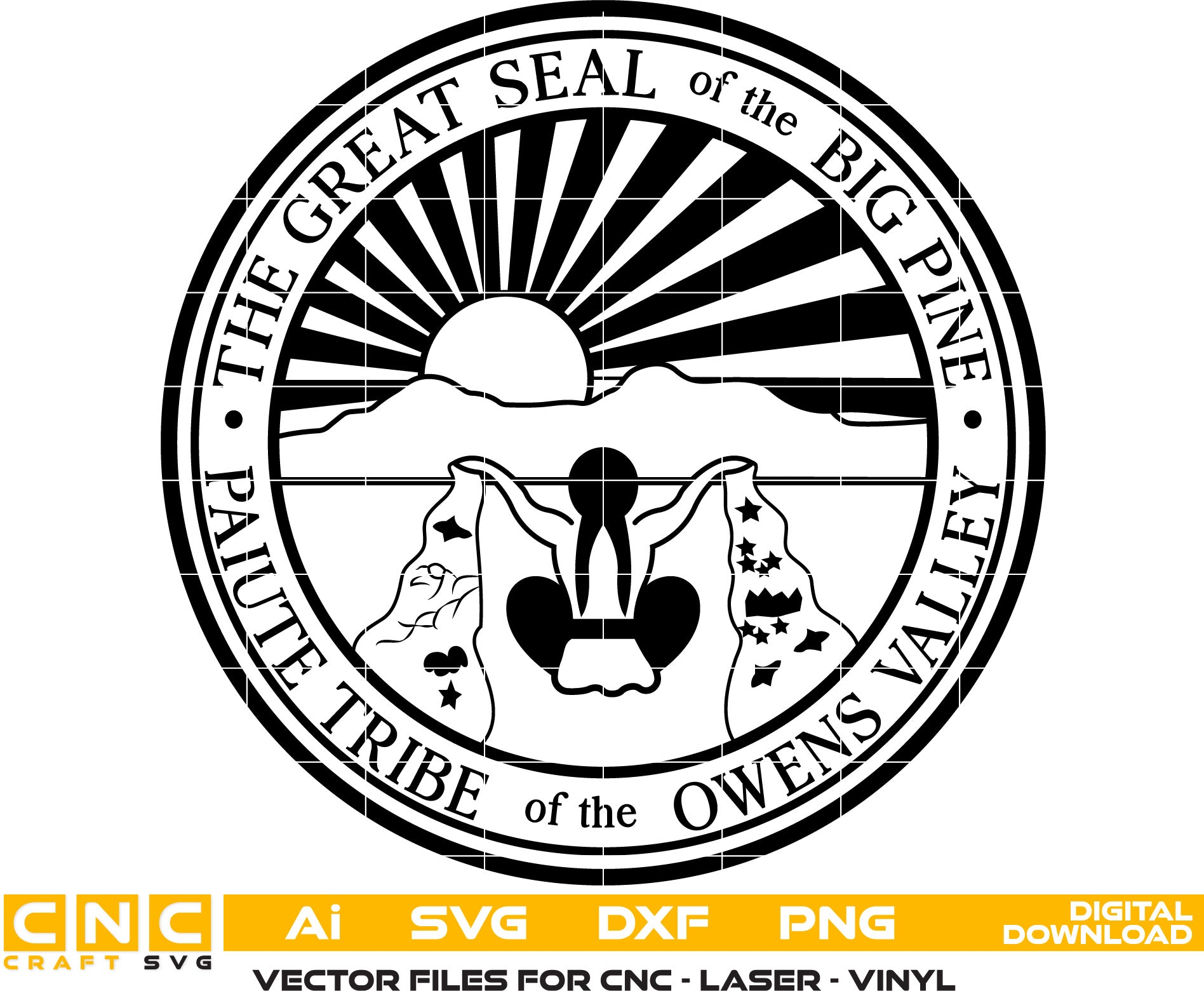City of Big Pine Seal, California Seal