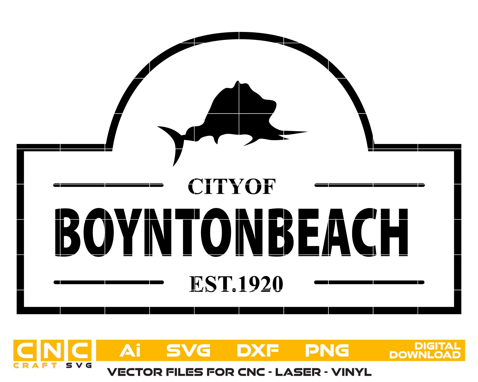 City of Boynton Beach Logo, Florida