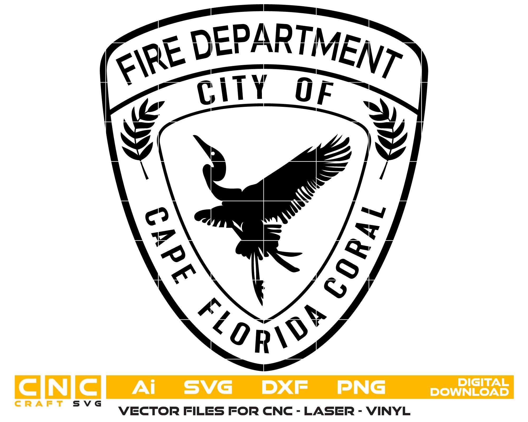 City of Cape Coral, Florida Fire Department Patch