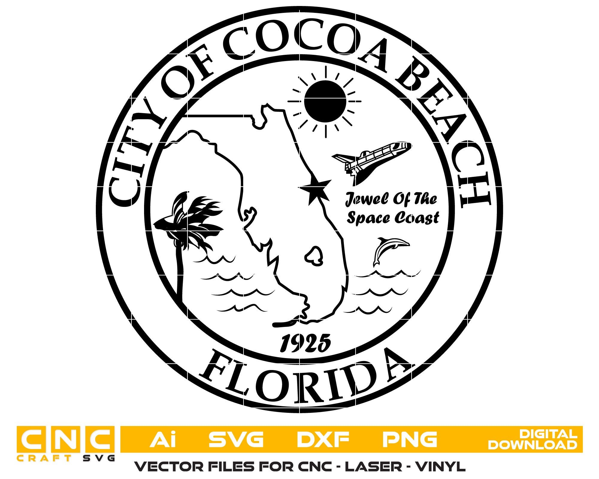 City of Cocoa Beach Seal Florida