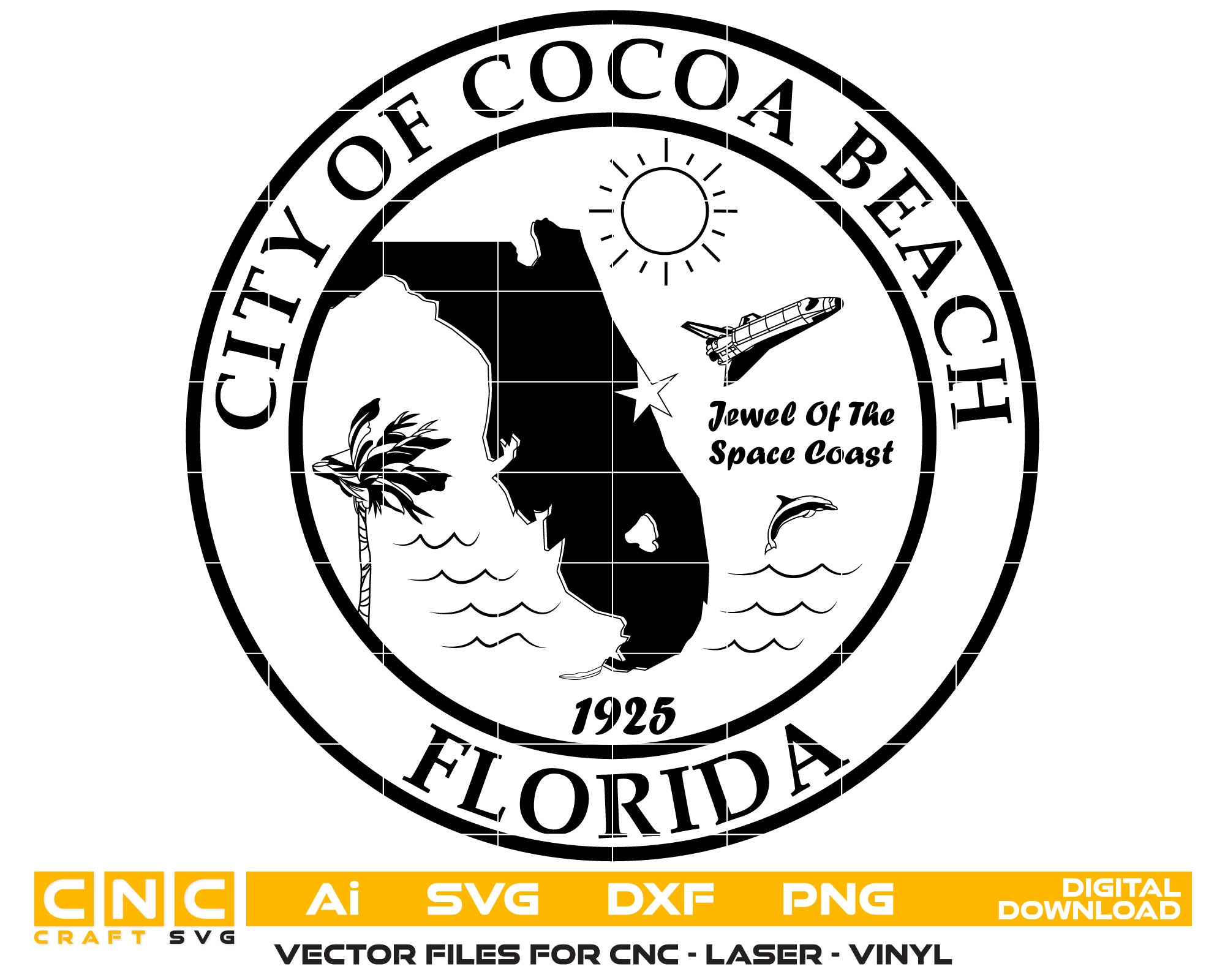 City of Cocoa Beach Seal Florida