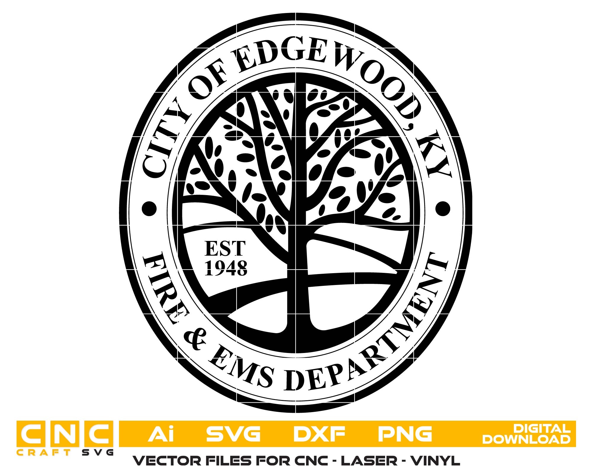 City of Edgewood, KY Seal for Fire & EMS Dept