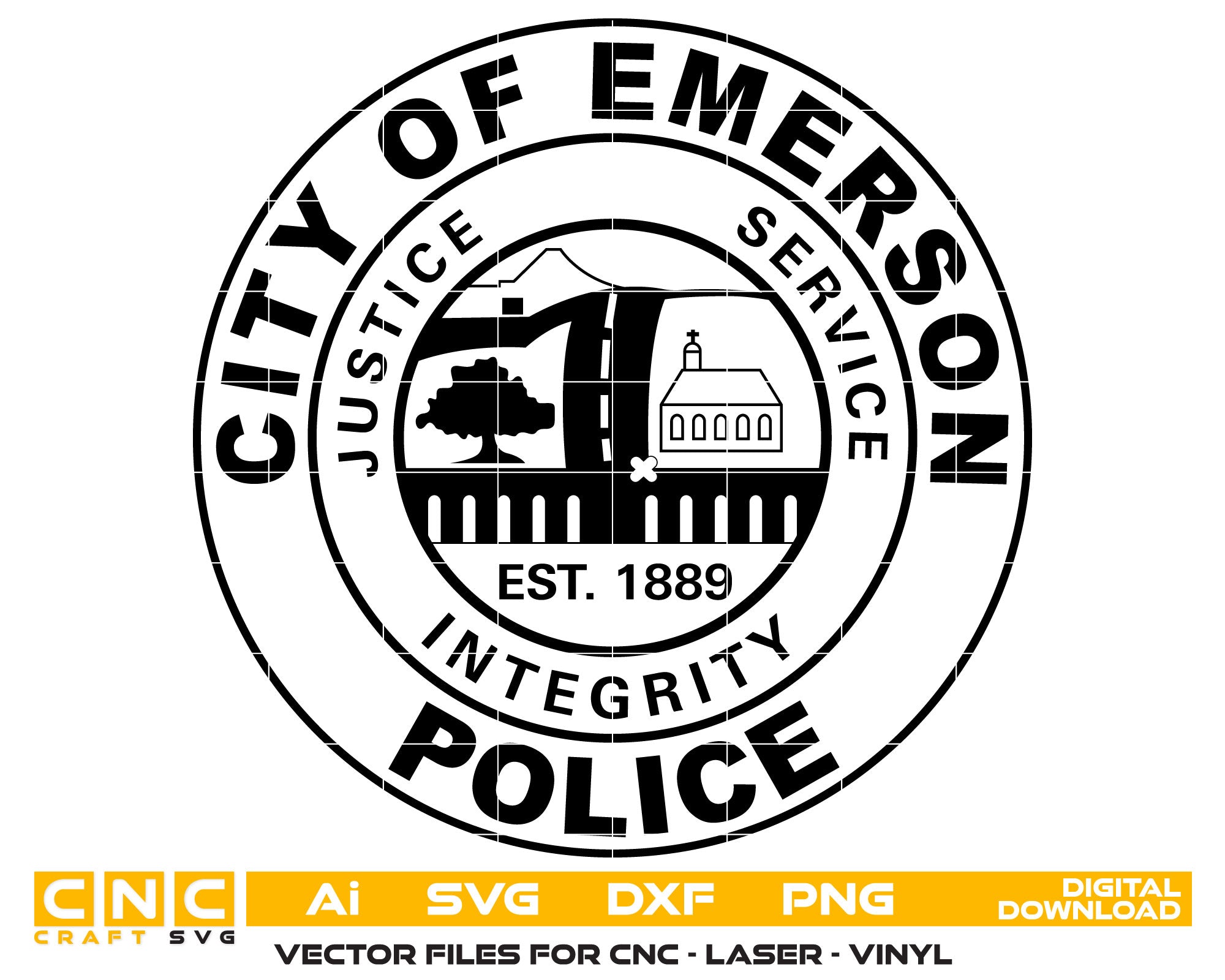 City of Emerson Police Logo
