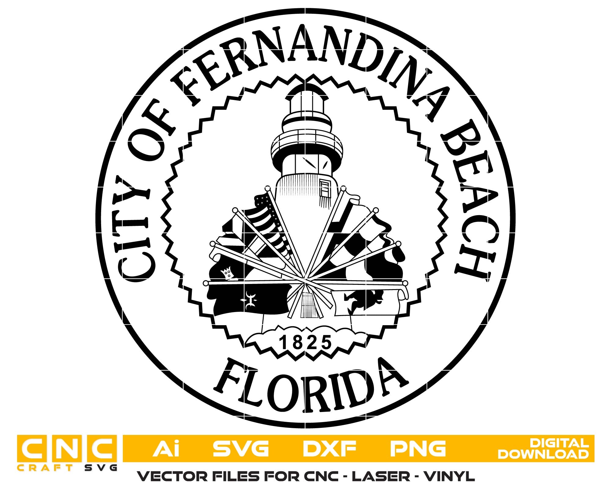 City of Fernandina Beach Seal , Florida
