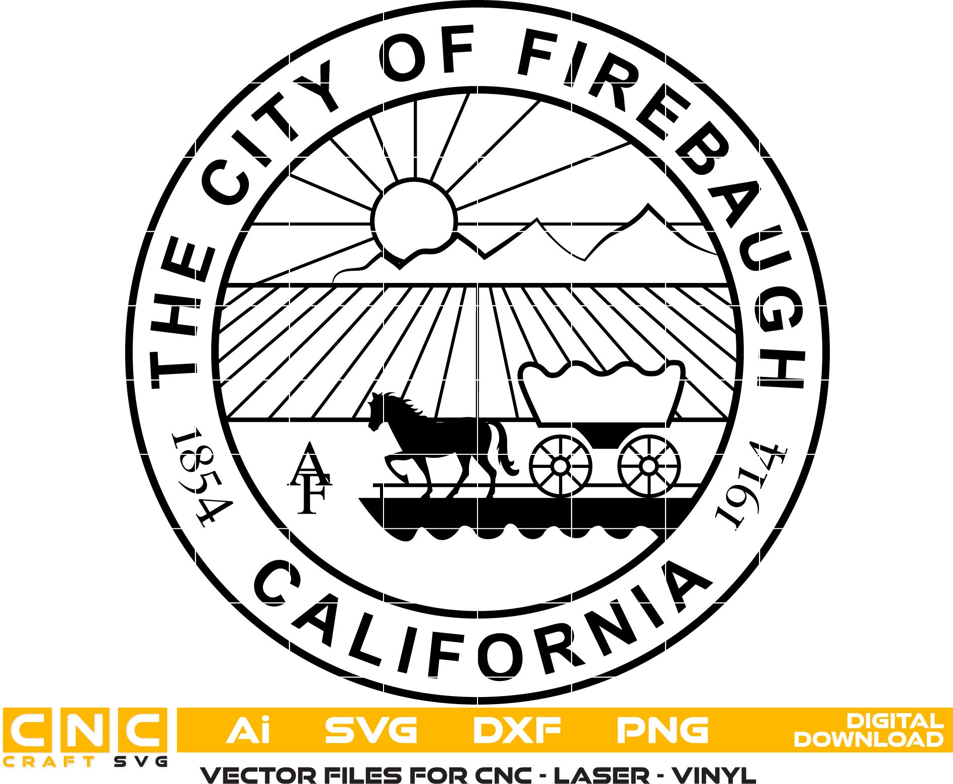 City of Firebaugh Seal, California
